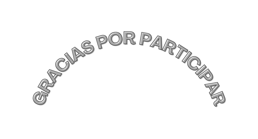 GRACIAS POR PARTICIPAR